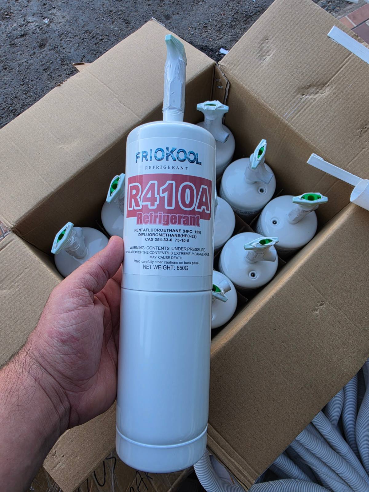 غاز R410 650g