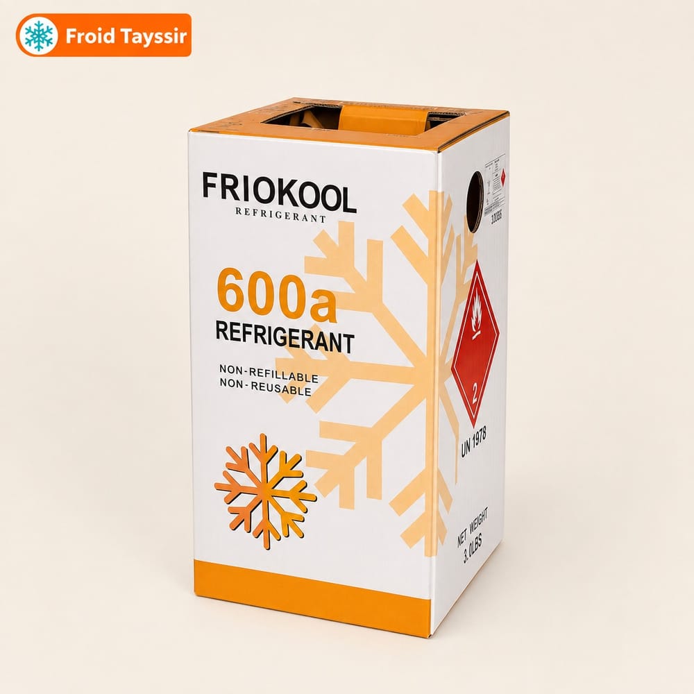 غاز تبريد R600a وزن 3 كغ